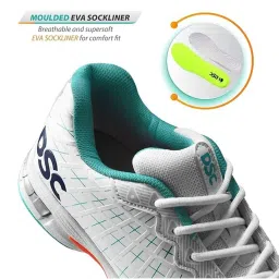 DSC Men's Biffer 22 Cyan Cricket Shoes image 5