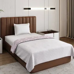 Monte Carlo Daisy Peach Cotton Blend Printed Single Dohar image 5