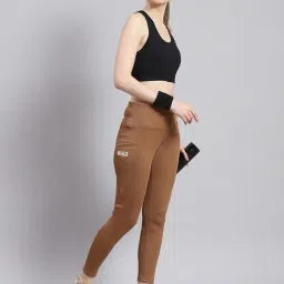 Rock.it Brown Regular Fit Trackpants image 3