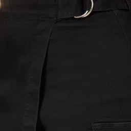 SF Jeans by Pantaloons Black High Rise Skorts image 5