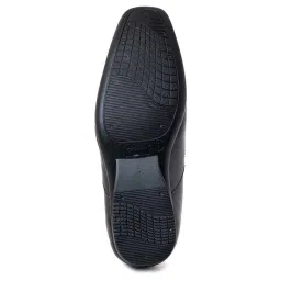 khadim Dunford by Khadims Men's Black Derby Shoes image 5