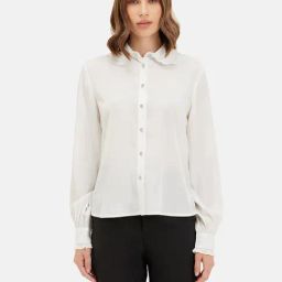 Kazo White Regular Fit Shirt-picture-26