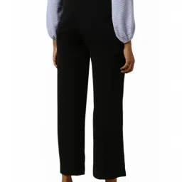 Allen Solly Black Regular Fit Trousers image 2