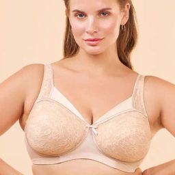 Enamor Beige Under Wired Padded Full Coverage Bra-picture-25