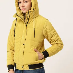 Okane Hooded Bomber Jacket image 4