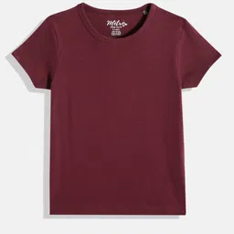 METRO KIDS COMPANY Girls Solid T-shirt-picture-29