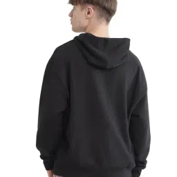 Rare Rabbit Black Boxy Fit Graphic Sweatshirt image 2