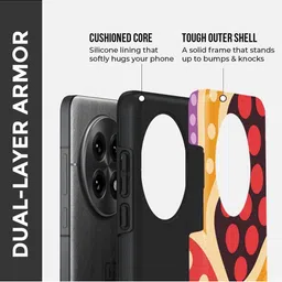 PEEPERLY Abstract Printed OnePlus 11 5G Back Case Mobile Accessories image 2