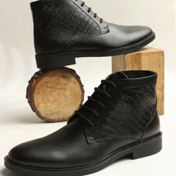Carlton London Men Formal Winter Boots image 4