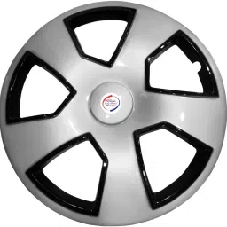 Auto Pearl ScSB01 R17 432 mm (17 Inch) PPress Type Wheel Hubcap with Retention Ring Glossy Silver Black Wheel Cover for MAHINDRA Scorpio Mhawk (Set of 4)-picture-15