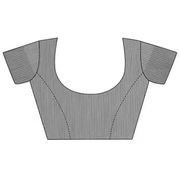 Astita Solid Zari Border Saree image 4