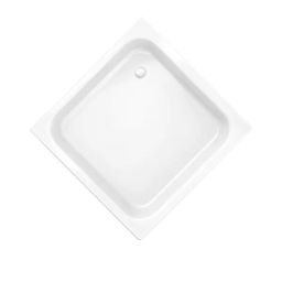 Parryware Europa 800x800x140 mm Ceramic Shower Tray with Anti-Slip White, C883299-picture-9