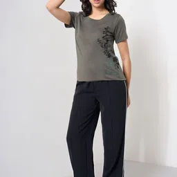 Honey by Pantaloons Print Cotton short Top image 4