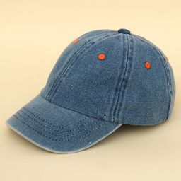 DukieKooky Solid Adjustable Baseball Cap - Light Blue - Circumference 56 Cm-picture-17