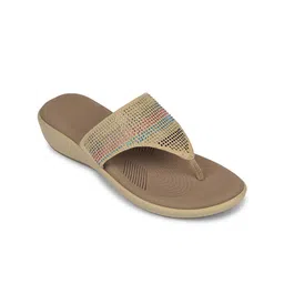 Liberty Women Embellished Open Toe Ethnic - Embellished T-Strap Flats-picture-19
