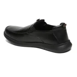 Teakwood Leathers Men's Black Formal Loafers image 5