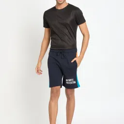 Club York Navy Regular Fit Shorts image 5