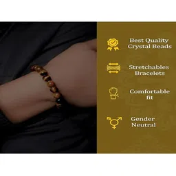 CONTEX MEDIA Unisex Artificial Beaded Elasticated Bracelet image 4