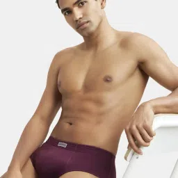 Jockey 1009 Men's Super Combed Cotton Rib Solid Brief with Stay Fresh Properties (Pack of 2) image 5