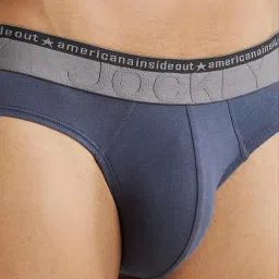 Jockey US59 Men's Super Combed Cotton Elastane Stretch Solid Brief with Ultrasoft Waistband image 5