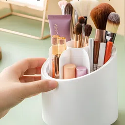 HOUSE OF QUIRK White Set of 1 Regular Makeup Organiser Organisers image 5