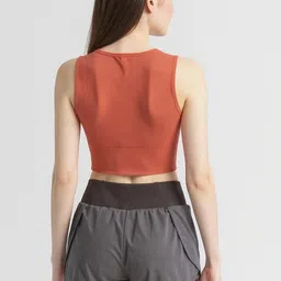 HRX by Hrithik Roshan Women Regular Fit High Rise Shorts image 4