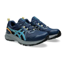 Asics Men's TRAIL SCOUT 3 Teal Blue Running Shoes image 5
