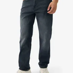 The Souled Store Blue Straight Fit Jeans-image-2