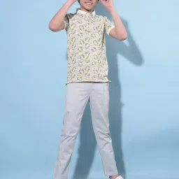 Crimsoune Club Kids Grey Solid Trousers image 5