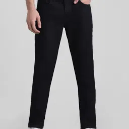 Jack & Jones Dark Blue Cotton Slim Fit Jeans-picture-35