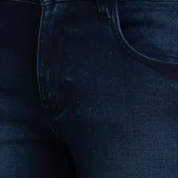 ColorPlus Blue Tapered Fit Jeans image 5