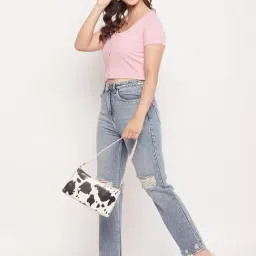 Camla Light Blue Regular Fit Jeans image 4