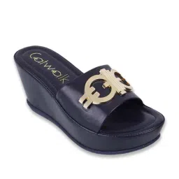 Catwalk Women's Blue Casual Wedges-image-79