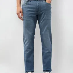 U.S. Polo Assn. Denim Co. Blue Cotton Slim Fit Solid Jeans-picture-11