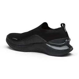 Campus Men's Black Walking Shoes image 5