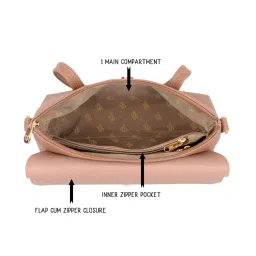 Baggit Beige Small Handbag image 5