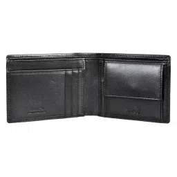 SASSORA JADE Black Leather RFID Bi-Fold Wallet image 5