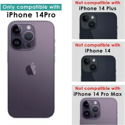 Sprig Electroplating Back Cover for APPLE iPhone 14 Pro (Gold) image 5