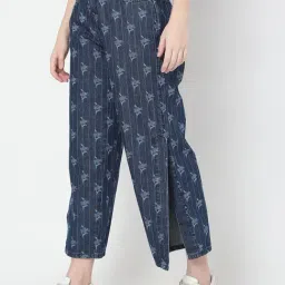 vero moda VM GRAPE MR WIDELEG JEANS IN image 3