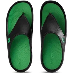 Lotto Men's Black & Green Flip-Flop-picture-10