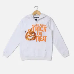 Allen Solly Kids White Embellished Full Sleeves Sweatshirt-image-25