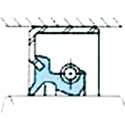 NOK φ115x150 mm TB2 Type Metal Oil Seal, TB11515016 image 2