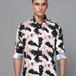 DON VINO Men Spread Collar Dyed Slim Fit Casual Shirt-image-99