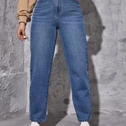 Zizvo Women Straight Fit High-Rise Low Distress Light Fade Jeans-picture-18