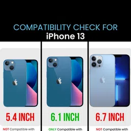 PEEPERLY Women iPhone 13 Think Big Impact Resistant Back Case image 3