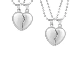 Utkarsh Heart Shaped Pendants with Chains-picture-41
