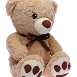 Wild Republic Huggable Super Soft Teddy Bear Plush Toy Dark Brown - Height 31 cm-image-28