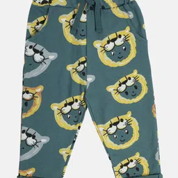 MINI KLUB Cotton Knit Animal Printed Pant - Grey-picture-30