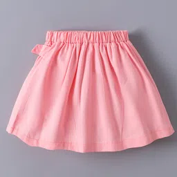 Mark & Mia Coton Solid Colour Skirtswith Pleated Design - Pink image 2