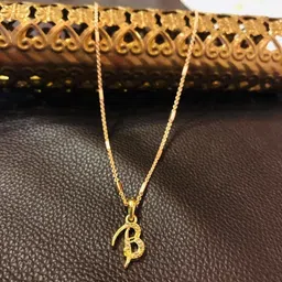 CLONEO B Alphabet Gold-Plated Pendants-picture-18